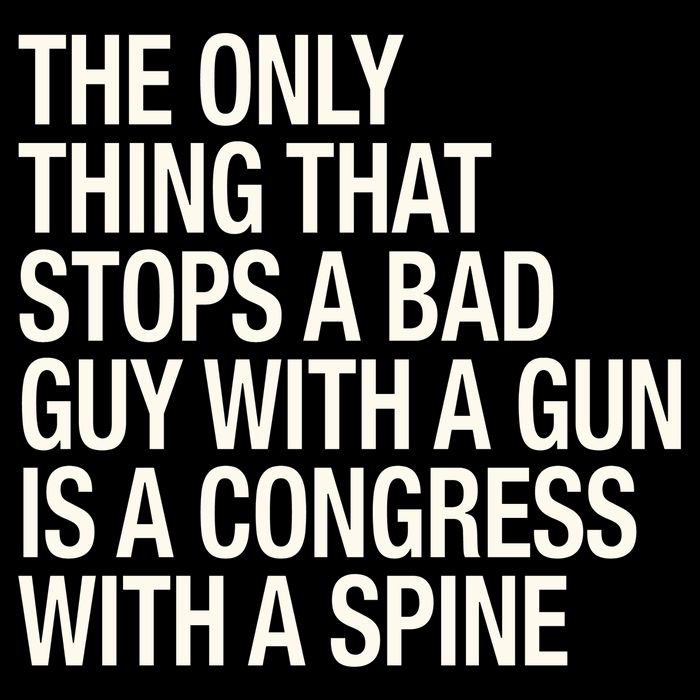 The Only Thing That Stops A Bad Guy With A Gun Is A Congress With A Spine Baby Bodysuit