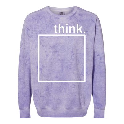 Think Outside The Box Colorblast Crewneck Sweatshirt