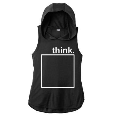 Think Outside The Box Ladies PosiCharge Tri-Blend Wicking Draft Hoodie Tank