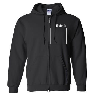 Think Outside The Box Full Zip Hoodie