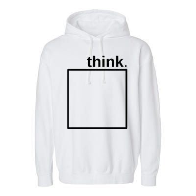 Think Outside The Box Garment-Dyed Fleece Hoodie