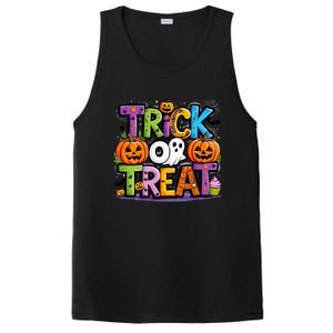 Trick Or Treat Halloween Cool Logo PosiCharge Competitor Tank