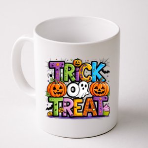 Trick Or Treat Halloween Cool Logo Coffee Mug