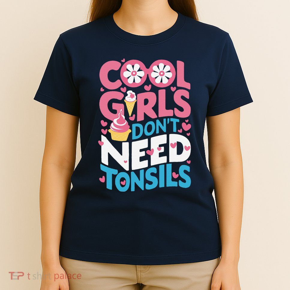 Tonsils Out Tonsillectomy Recovery Get Well Soon T-Shirt