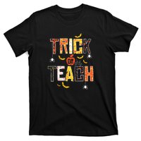 Trick Or Teach Retro Halloween T-Shirt