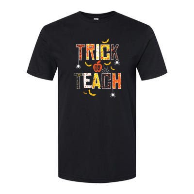 Trick Or Teach Retro Halloween Softstyle® CVC T-Shirt