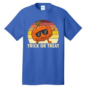 Trick Or Treat Dabbing Pumpkin Halloween Cute Gift Tall T-Shirt