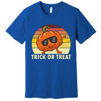 Trick Or Treat Dabbing Pumpkin Halloween Cute Gift Premium T-Shirt