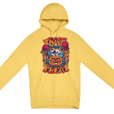 Trick Or Treat Unique Premium Pullover Hoodie