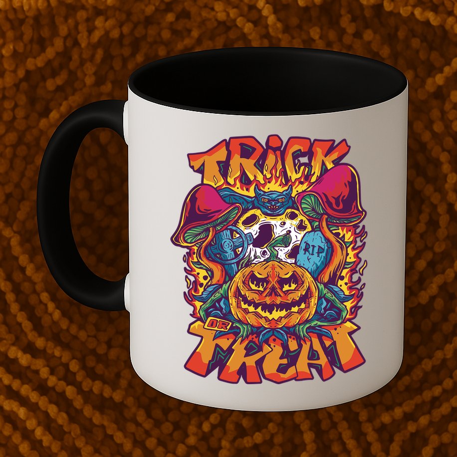 Trick Or Treat Unique Mug
