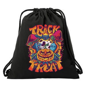 Trick Or Treat Unique Drawstring Bag