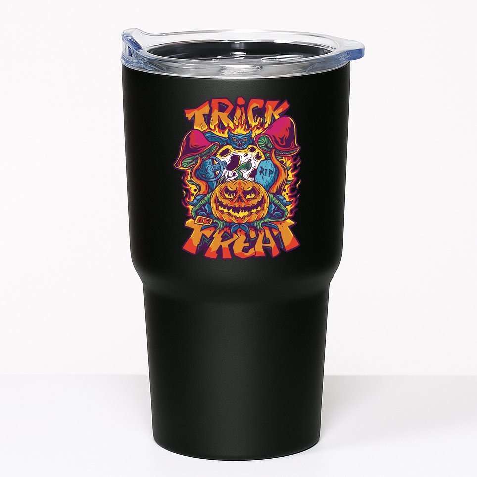 Trick Or Treat Unique Tumbler