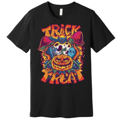 Trick Or Treat Unique Premium T-Shirt