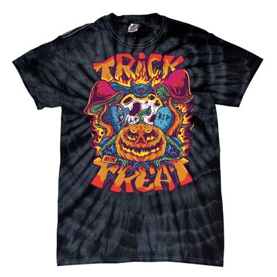 Trick Or Treat Unique Tie-Dye T-Shirt