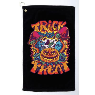 Trick Or Treat Unique Golf Towel