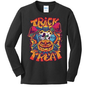 Trick Or Treat Unique Kids Long Sleeve Shirt