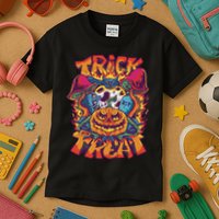 Trick Or Treat Unique Kids T-Shirt