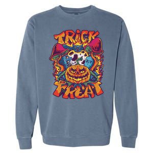 Trick Or Treat Unique Garment-Dyed Sweatshirt