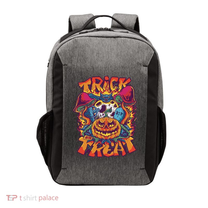 Trick Or Treat Unique Vector Backpack