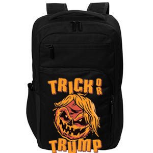 Trick Or Trump Funny Halloween Impact Tech Backpack