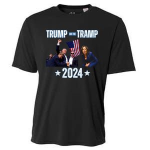 Trump Or The Tramp 2024 Vote For Trump Trump Vance 2024 Cooling Performance Crew T-Shirt