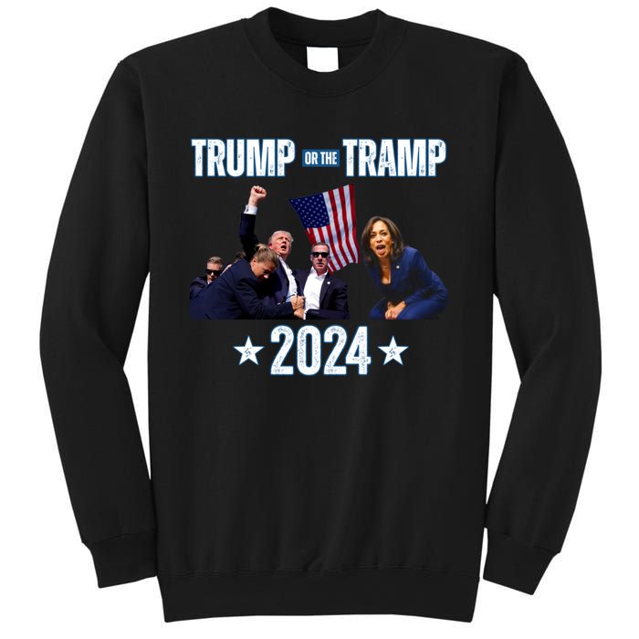 Trump Or The Tramp 2024 Vote For Trump Trump Vance 2024 Sweatshirt