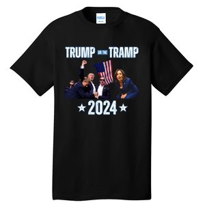 Trump Or The Tramp 2024 Vote For Trump Trump Vance 2024 Tall T-Shirt