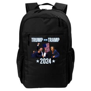 Trump Or The Tramp 2024 Vote For Trump Trump Vance 2024 Daily Commute Backpack