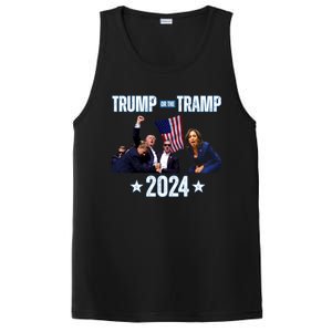 Trump Or The Tramp 2024 Vote For Trump Trump Vance 2024 PosiCharge Competitor Tank