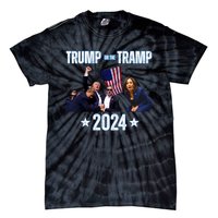 Trump Or The Tramp 2024 Vote For Trump Trump Vance 2024 Tie-Dye T-Shirt