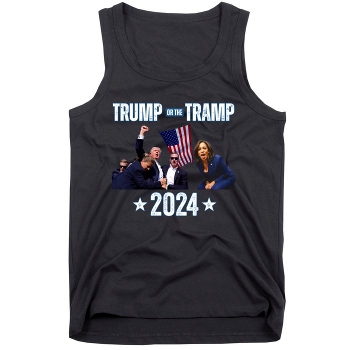 Trump Or The Tramp 2024 Vote For Trump Trump Vance 2024 Tank Top