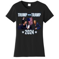 Trump Or The Tramp 2024 Vote For Trump Trump Vance 2024 Women's T-Shirt