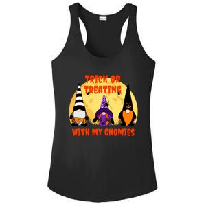 Trick Or Treating With My Gnomies Halloween Gnomes Cool Gift Ladies PosiCharge Competitor Racerback Tank