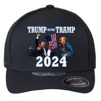 Trump Or The Tramp 2024 Vote For Trump Trump Vance 2024 Flexfit Unipanel Trucker Cap