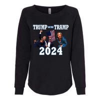 Trump Or The Tramp 2024 Vote For Trump Trump Vance 2024 Womens California Wash Sweatshirt