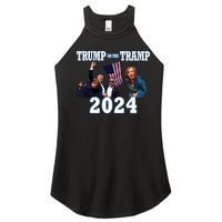 Trump Or The Tramp 2024 Vote For Trump Trump Vance 2024 Women's Perfect Tri Rocker Tank