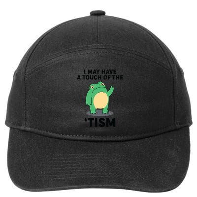 Touch Of The Tism 7-Panel Snapback Hat