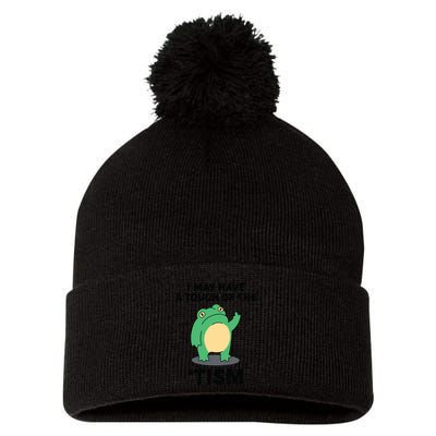 Touch Of The Tism Pom Pom 12in Knit Beanie