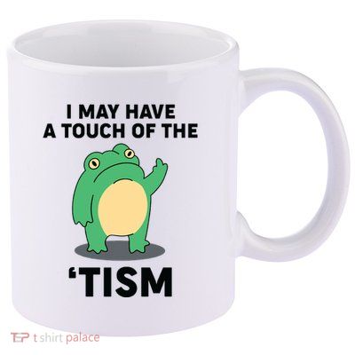 Touch Of The Tism 11oz C Handle Ceramic Mug