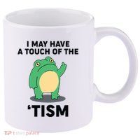 Touch Of The Tism 11oz C Handle Ceramic Mug