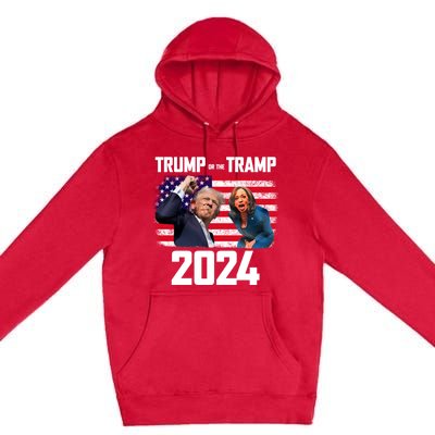 Trump Or The Tramp 2024 Vote For Trump Trump Vance 2024 Premium Pullover Hoodie