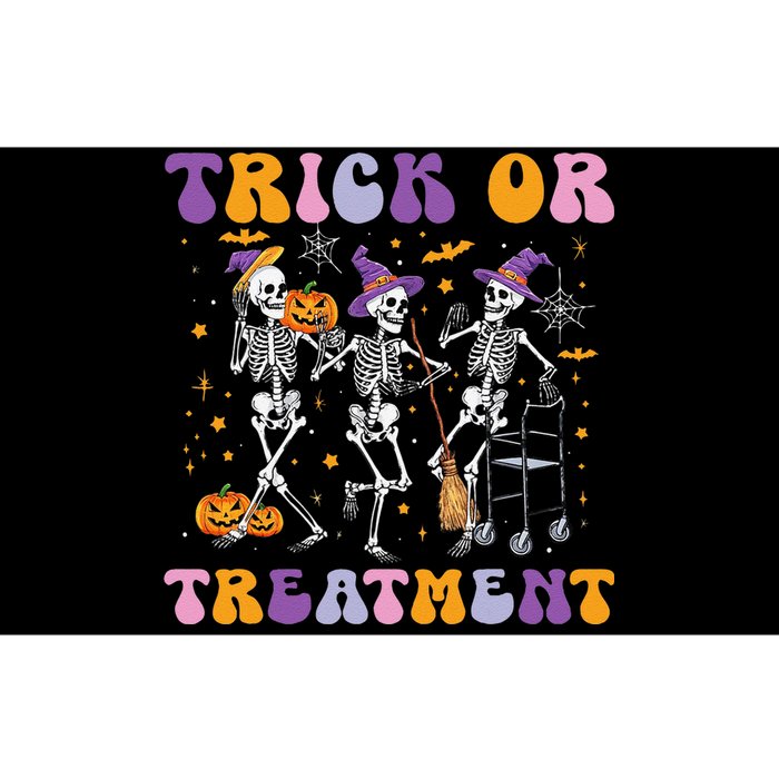 Trick Or Treatment Pt Physical Therapy Therapist Halloween Bumper Sticker