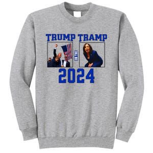 Trump Or The Tramp 2024 Vote For Trump Trump Vance 2024 Tall Sweatshirt