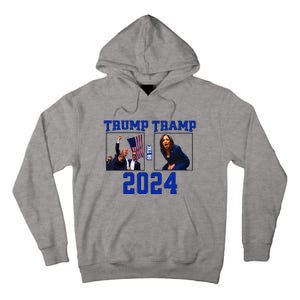 Trump Or The Tramp 2024 Vote For Trump Trump Vance 2024 Tall Hoodie