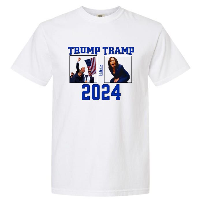 Trump Or The Tramp 2024 Vote For Trump Trump Vance 2024 Garment-Dyed Heavyweight T-Shirt