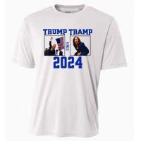 Trump Or The Tramp 2024 Vote For Trump Trump Vance 2024 Cooling Performance Crew T-Shirt