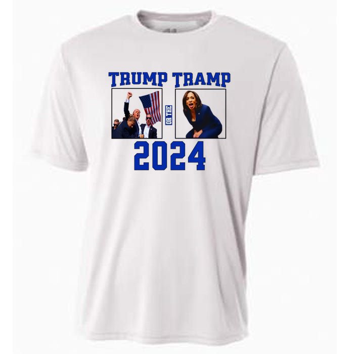 Trump Or The Tramp 2024 Vote For Trump Trump Vance 2024 Cooling Performance Crew T-Shirt