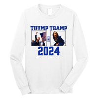 Trump Or The Tramp 2024 Vote For Trump Trump Vance 2024 Long Sleeve Shirt