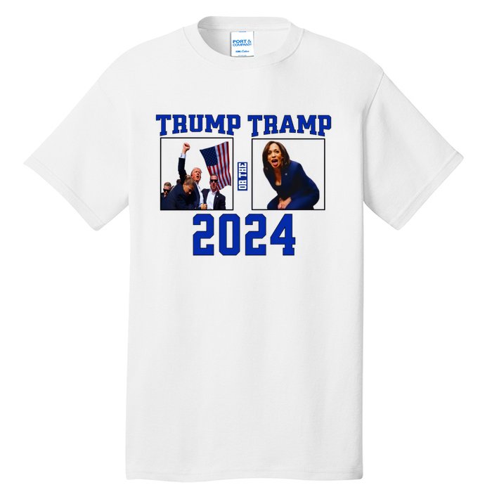 Trump Or The Tramp 2024 Vote For Trump Trump Vance 2024 Tall T-Shirt