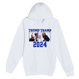 Trump Or The Tramp 2024 Vote For Trump Trump Vance 2024 Premium Pullover Hoodie